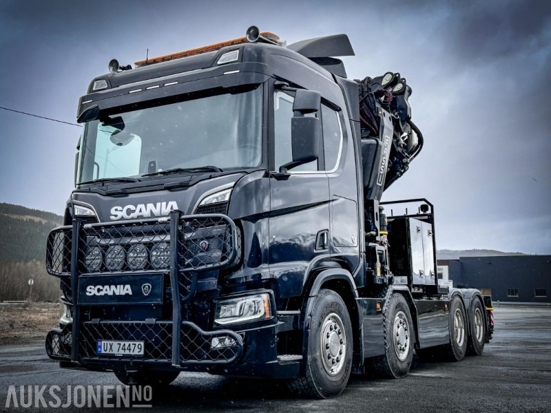 2025 Scania R770 - 8x4 - Trekkvogn med Fassi 115 Tonnmeter kran med L616 Jib og V20 Vinsj - Model F1150RA.2.28 XHE-Dynamic - Kun 6119 km - Автоманипулятор: фото 5 2025 Scania R770 - 8x4 - Trekkvogn med Fassi 115 Tonnmeter kran med L616 Jib og V20 Vinsj - Model F1150RA.2.28 XHE-Dynamic - Kun 6119 km - Автоманипулятор: фото 5