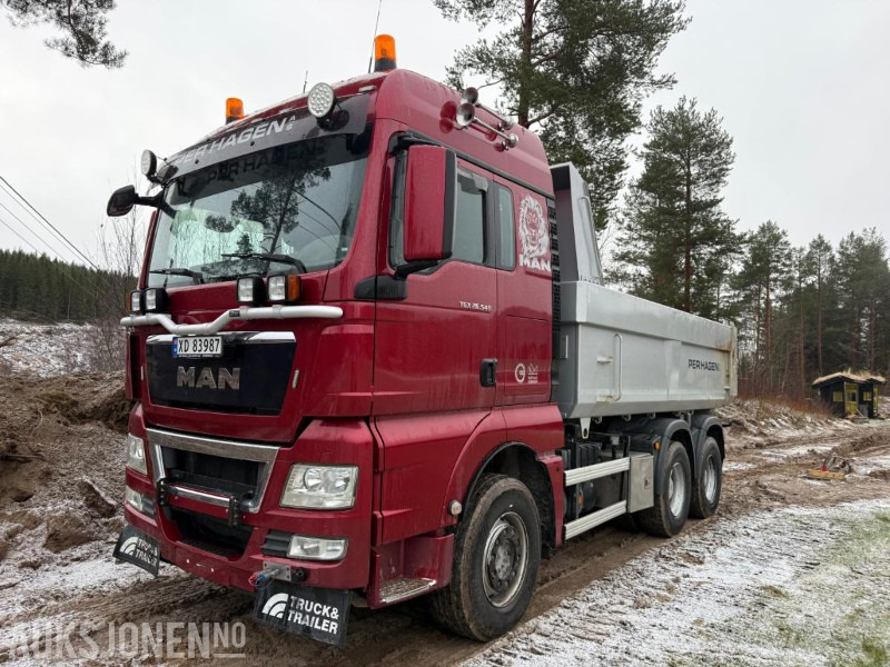 MAN TGX 26.540 6x4 BLS – Tippbil med Nor-Slep plan - Самосвал: фото 1 MAN TGX 26.540 6x4 BLS – Tippbil med Nor-Slep plan - Самосвал: фото 1