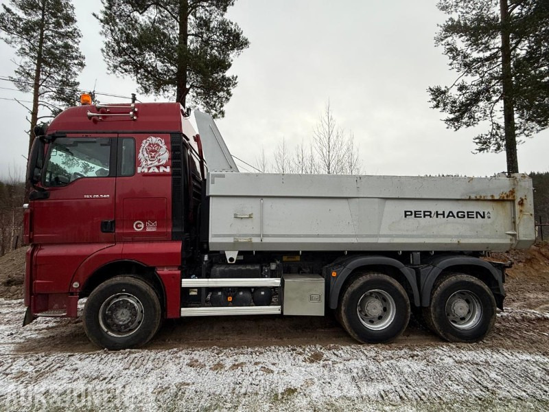 MAN TGX 26.540 6x4 BLS – Tippbil med Nor-Slep plan - Самосвал: фото 2 MAN TGX 26.540 6x4 BLS – Tippbil med Nor-Slep plan - Самосвал: фото 2