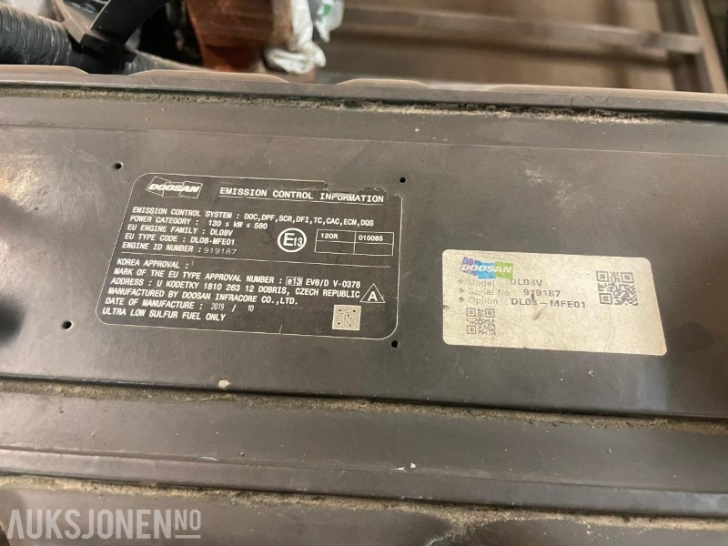 Motor til Doosan Lc350-7 - Экскаватор: фото 4 Motor til Doosan Lc350-7 - Экскаватор: фото 4