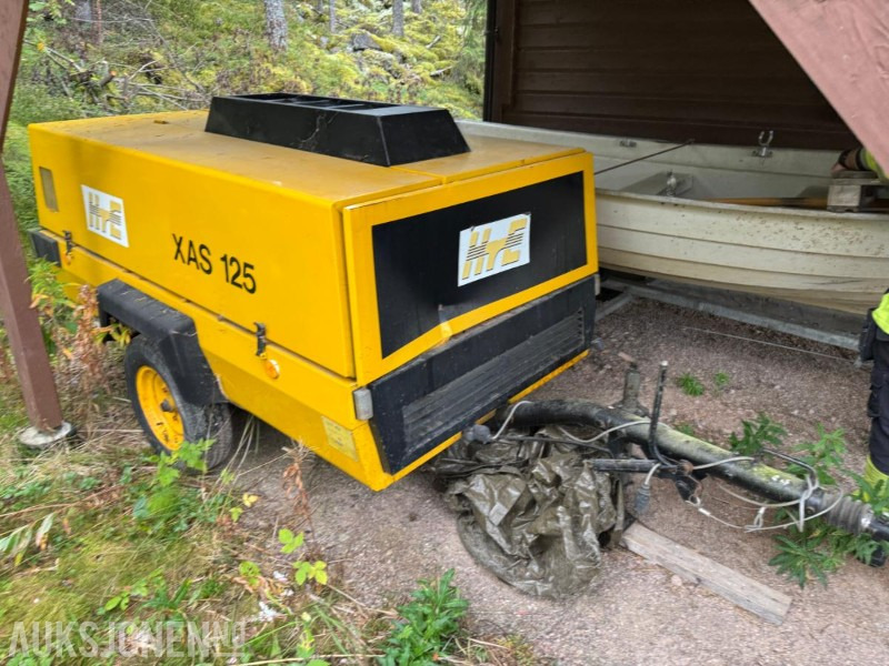 1986 Atlas Copco XAS125 kompressor - Навесное оборудование для Строительной техники: фото 2 1986 Atlas Copco XAS125 kompressor - Навесное оборудование для Строительной техники: фото 2