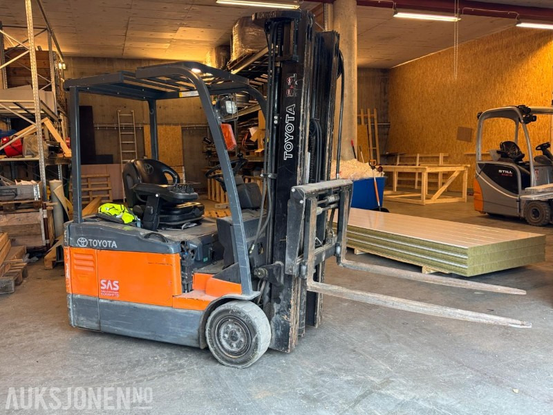 2005 Toyota 7FBEF15 gaffeltruck / 5 meter løftehøyde - Погрузочно-разгрузочная техника: фото 5 2005 Toyota 7FBEF15 gaffeltruck / 5 meter løftehøyde - Погрузочно-разгрузочная техника: фото 5