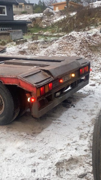 1981 Trailer-Bygg Tøm-26 maskintralle - Прицеп: фото 3 1981 Trailer-Bygg Tøm-26 maskintralle - Прицеп: фото 3