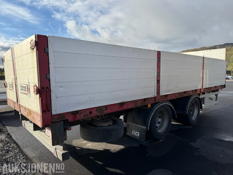 1997 Damm 2DBC20 - Egenvekt 3950kg - 2-akslet - Lastebilhenger - Nedleggbare karmer - Прицеп: фото 4 1997 Damm 2DBC20 - Egenvekt 3950kg - 2-akslet - Lastebilhenger - Nedleggbare karmer - Прицеп: фото 4