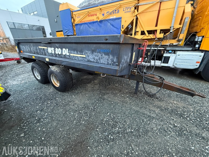 2013 Weckman WS80 Lettdumperhenger til traktor - Сельскохозяйственная техника: фото 3 2013 Weckman WS80 Lettdumperhenger til traktor - Сельскохозяйственная техника: фото 3