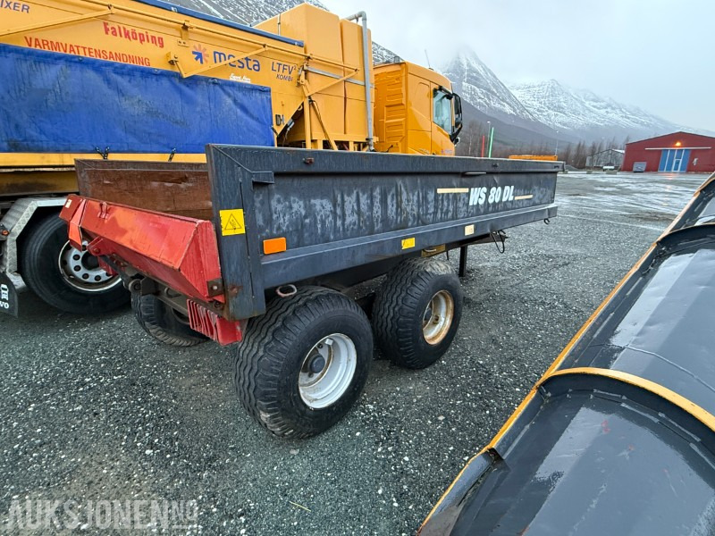 2013 Weckman WS80 Lettdumperhenger til traktor - Сельскохозяйственная техника: фото 2 2013 Weckman WS80 Lettdumperhenger til traktor - Сельскохозяйственная техника: фото 2