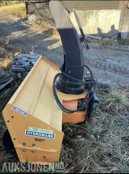 Hydromann 1500 - Hydraulisk snøfres - Сельскохозяйственная техника: фото 4 Hydromann 1500 - Hydraulisk snøfres - Сельскохозяйственная техника: фото 4