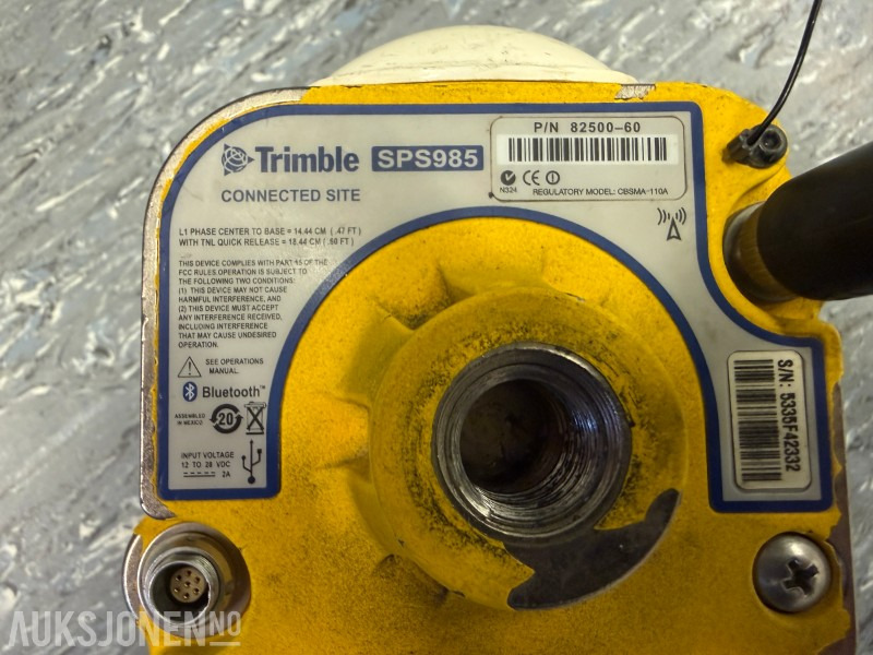 Trimble SPS985 GNSS Rover - Строительное оборудование: фото 4 Trimble SPS985 GNSS Rover - Строительное оборудование: фото 4