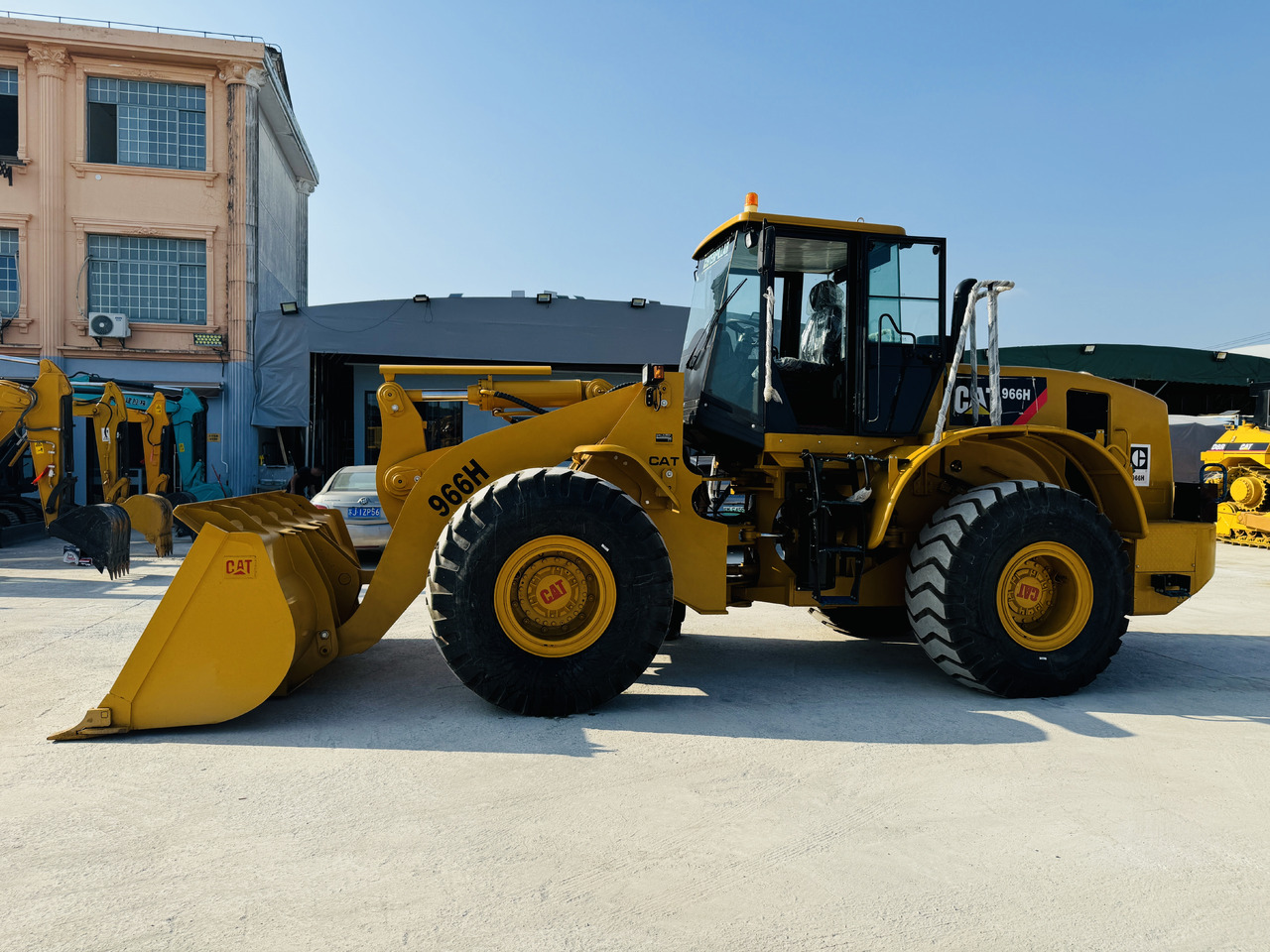 Колёсный погрузчик Caterpillar CAT 966 966H 966F 966G 6 Ton Used Wheel Loader and Similar Front Loaders Are Ready to Work: фото 7