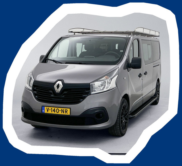 Renault Trafic 1.6 dCi T29 DC L2H1 Dubbele Cabine 2x schuifdeur Trekhaak Cruise Control - Легковой фургон, Грузопассажирский фургон: фото 1 Renault Trafic 1.6 dCi T29 DC L2H1 Dubbele Cabine 2x schuifdeur Trekhaak Cruise Control - Легковой фургон, Грузопассажирский фургон: фото 1