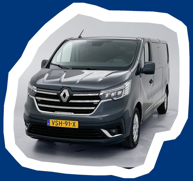Renault Trafic 2.0 dCi 170 T27 DC L2H1 Luxe Dubbele cabine Led Trekhaak 2500KG Cruise control - Легковой фургон, Грузопассажирский фургон: фото 1 Renault Trafic 2.0 dCi 170 T27 DC L2H1 Luxe Dubbele cabine Led Trekhaak 2500KG Cruise control - Легковой фургон, Грузопассажирский фургон: фото 1