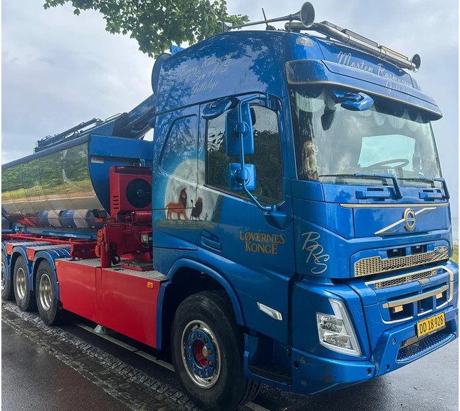 Volvo FM 500 Cable tipper . Hiab 302 crane.no box - Автоманипулятор: фото 4 Volvo FM 500 Cable tipper . Hiab 302 crane.no box - Автоманипулятор: фото 4