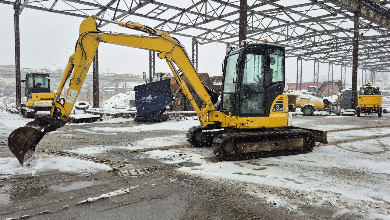 KOMATSU PC55MR-5 E0 - Мини-экскаватор: фото 1 KOMATSU PC55MR-5 E0 - Мини-экскаватор: фото 1