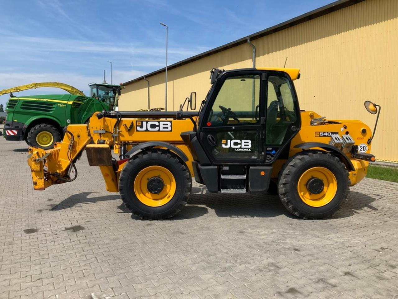 JCB 540-140 - Телескопический погрузчик: фото 2 JCB 540-140 - Телескопический погрузчик: фото 2