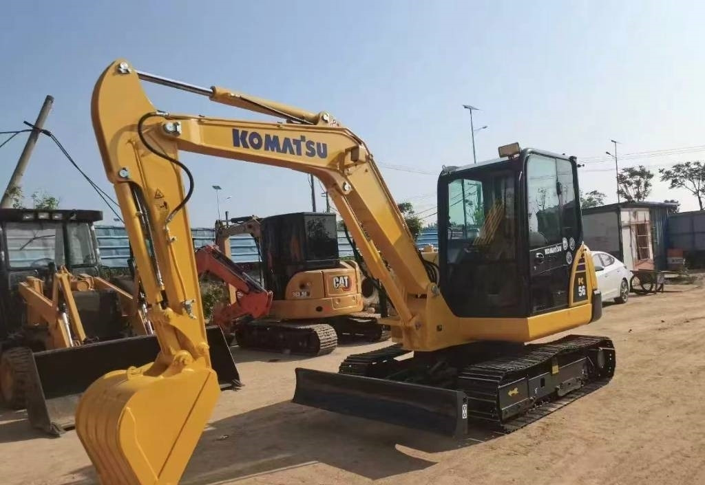 Komatsu PC 56 - Мини-экскаватор: фото 4 Komatsu PC 56 - Мини-экскаватор: фото 4