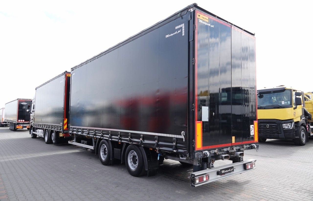 DAF XF 480 / ZESTAW TANDEM / 120 M3 / PRZEJAZDOWY / - Тентованный грузовик: фото 3 DAF XF 480 / ZESTAW TANDEM / 120 M3 / PRZEJAZDOWY / - Тентованный грузовик: фото 3