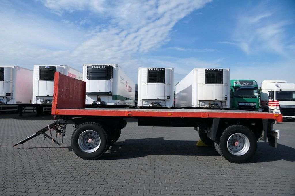 Hüffermann CODER / PRZYCZEPA DO BUDOWLANKI / Długość : 6 M - Прицеп бортовой/ Платформа: фото 4 Hüffermann CODER / PRZYCZEPA DO BUDOWLANKI / Długość : 6 M - Прицеп бортовой/ Платформа: фото 4