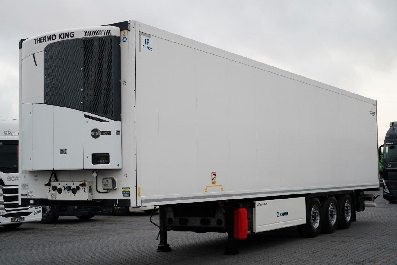 Krone CHŁODNIA / THERMO KING SLXi 400 / 2019 ROK / DO - Полуприцеп-рефрижератор: фото 1 Krone CHŁODNIA / THERMO KING SLXi 400 / 2019 ROK / DO - Полуприцеп-рефрижератор: фото 1