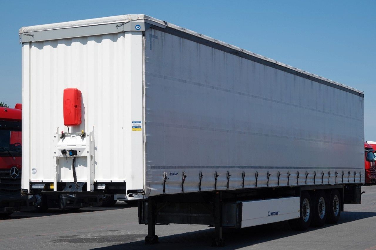 Krone FIRANKA / 2021 ROK / KOSZ NA PALETY / 2 OSIE POD - Тентованный полуприцеп: фото 2 Krone FIRANKA / 2021 ROK / KOSZ NA PALETY / 2 OSIE POD - Тентованный полуприцеп: фото 2