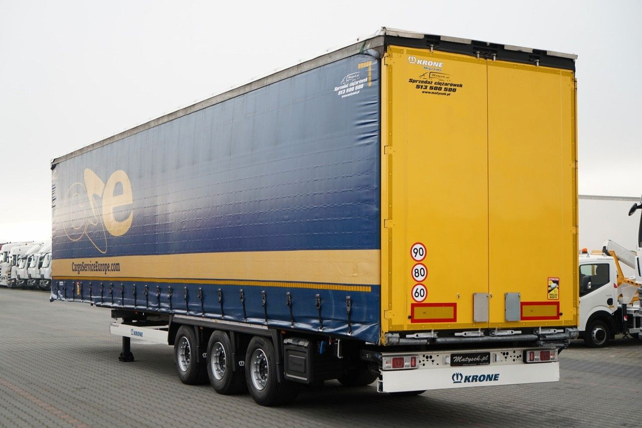 Krone FIRANKA / MEGA / DACH PODNOSZONY / LOW DECK / - Тентованный полуприцеп: фото 4 Krone FIRANKA / MEGA / DACH PODNOSZONY / LOW DECK / - Тентованный полуприцеп: фото 4