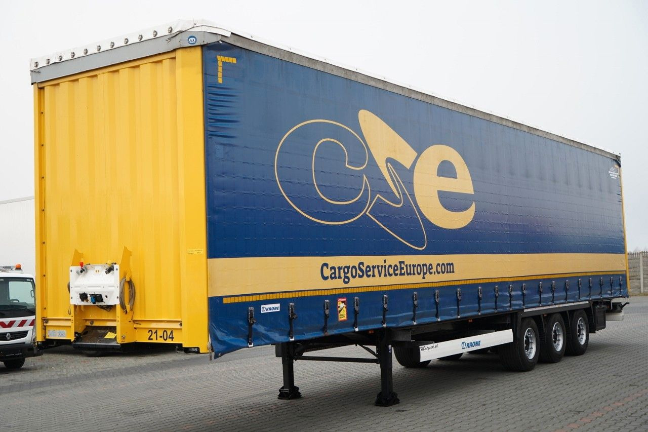 Krone FIRANKA / MEGA / DACH PODNOSZONY / LOW DECK / - Тентованный полуприцеп: фото 1 Krone FIRANKA / MEGA / DACH PODNOSZONY / LOW DECK / - Тентованный полуприцеп: фото 1