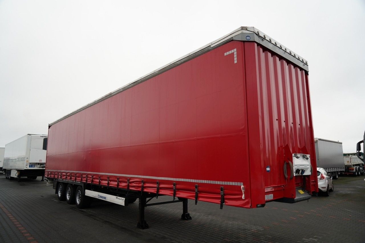 Тентованный полуприцеп Krone FIRANKA / MEGA / OŚ  PODNOSZONA / LOW DECK /: фото 7