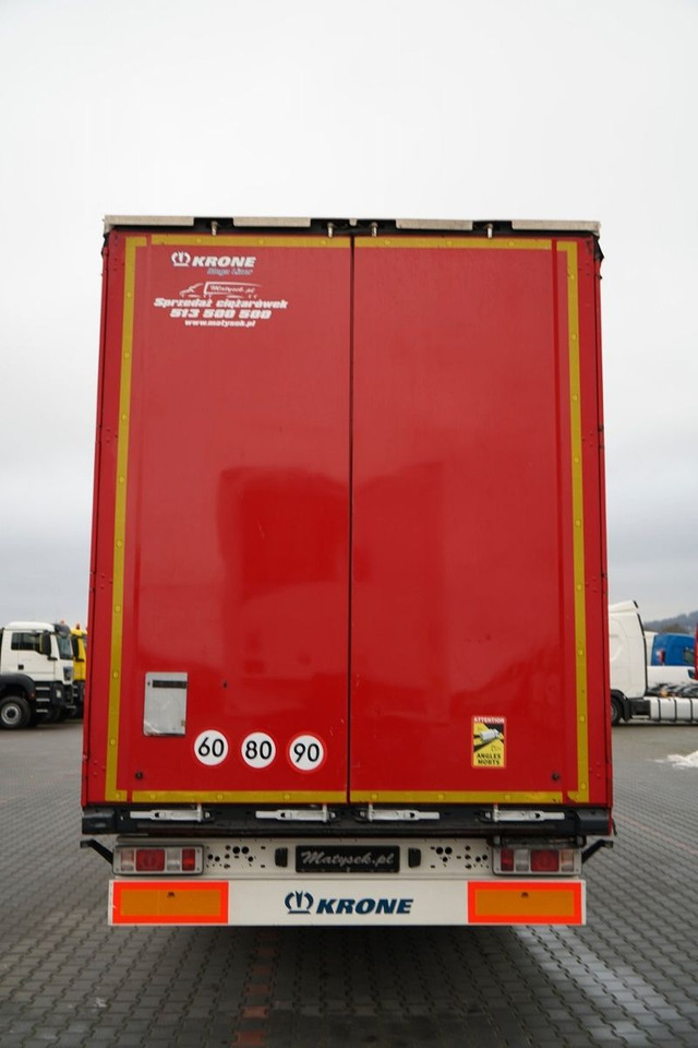 Тентованный полуприцеп Krone FIRANKA / MEGA / OŚ  PODNOSZONA / LOW DECK /: фото 12