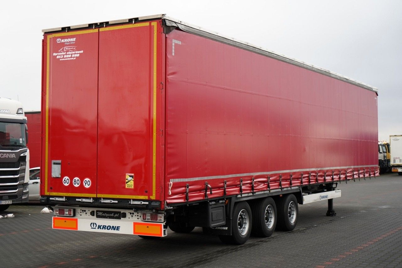 Тентованный полуприцеп Krone FIRANKA / MEGA / OŚ  PODNOSZONA / LOW DECK /: фото 6