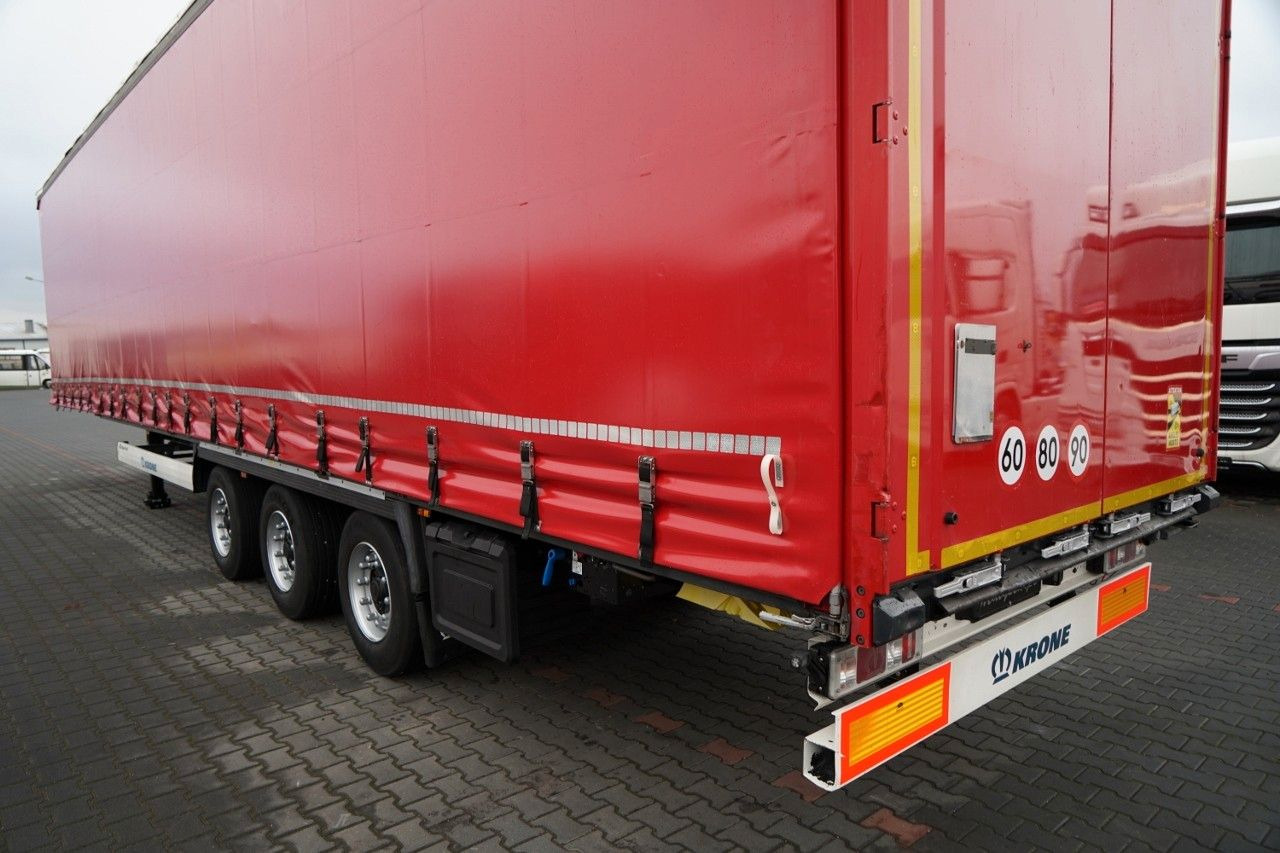 Тентованный полуприцеп Krone FIRANKA / MEGA / OŚ  PODNOSZONA / LOW DECK /: фото 11