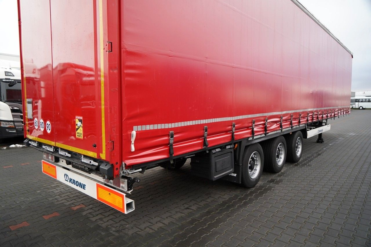 Тентованный полуприцеп Krone FIRANKA / MEGA / OŚ  PODNOSZONA / LOW DECK /: фото 13