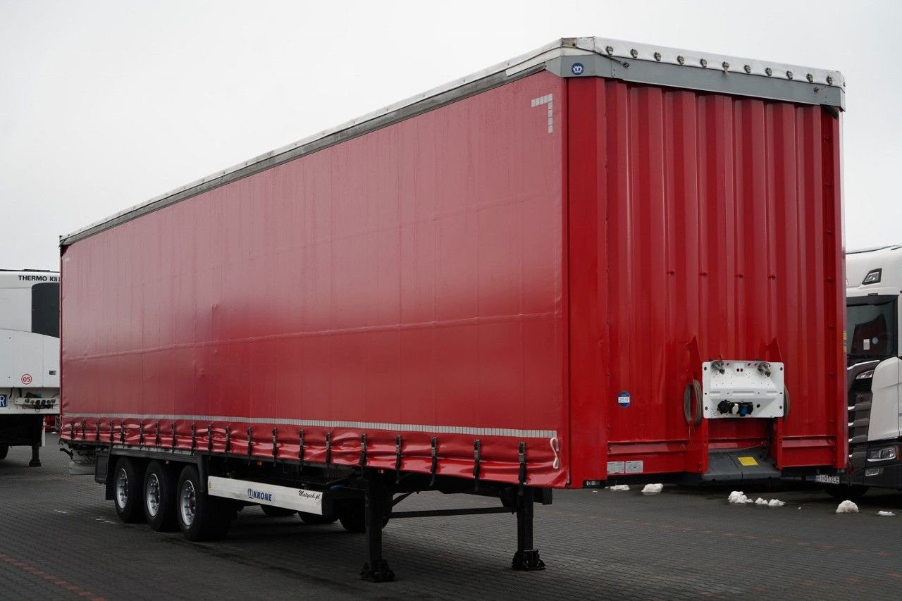Тентованный полуприцеп Krone FIRANKA / MEGA / OŚ  PODNOSZONA / LOW DECK /: фото 8