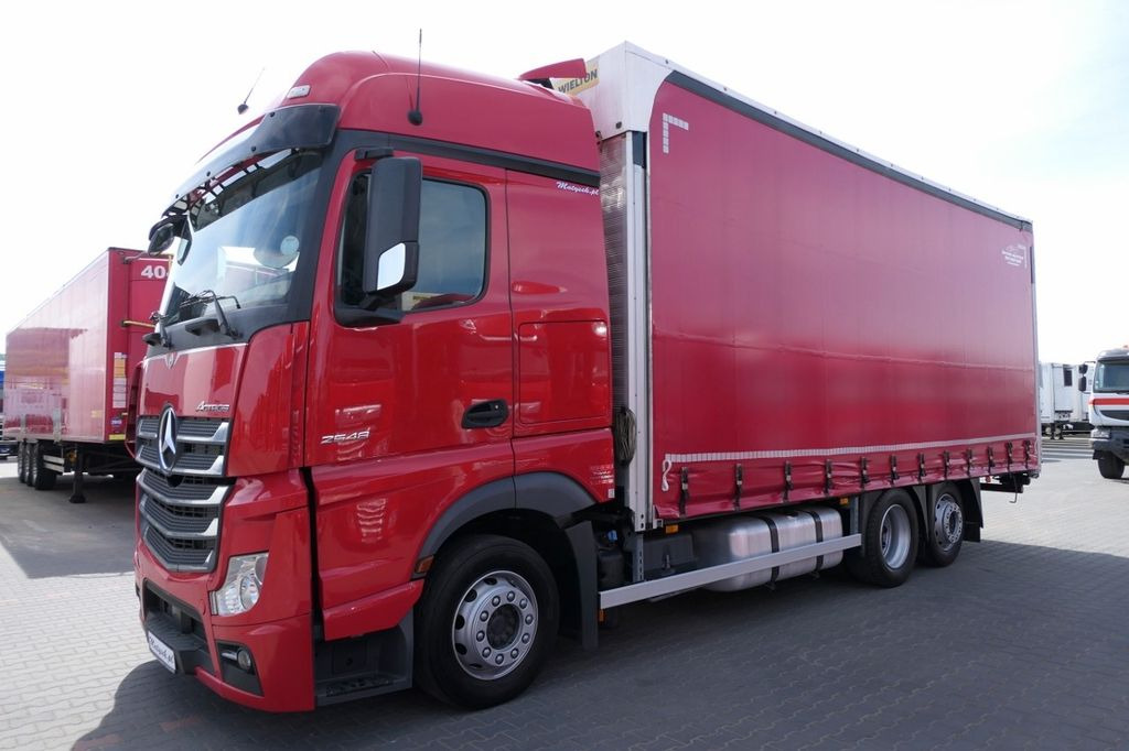 Mercedes-Benz ACTROS 25. 480 / FIRANKA / PODNOSZONY DACH / 3 o - Тентованный грузовик: фото 2 Mercedes-Benz ACTROS 25. 480 / FIRANKA / PODNOSZONY DACH / 3 o - Тентованный грузовик: фото 2