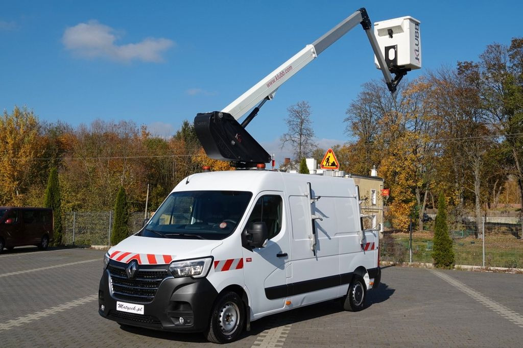 Грузовик с подъемником Renault MASTER / PODNOŚNIK KOSZOWY - 12 metrów / 2021 RO: фото 1