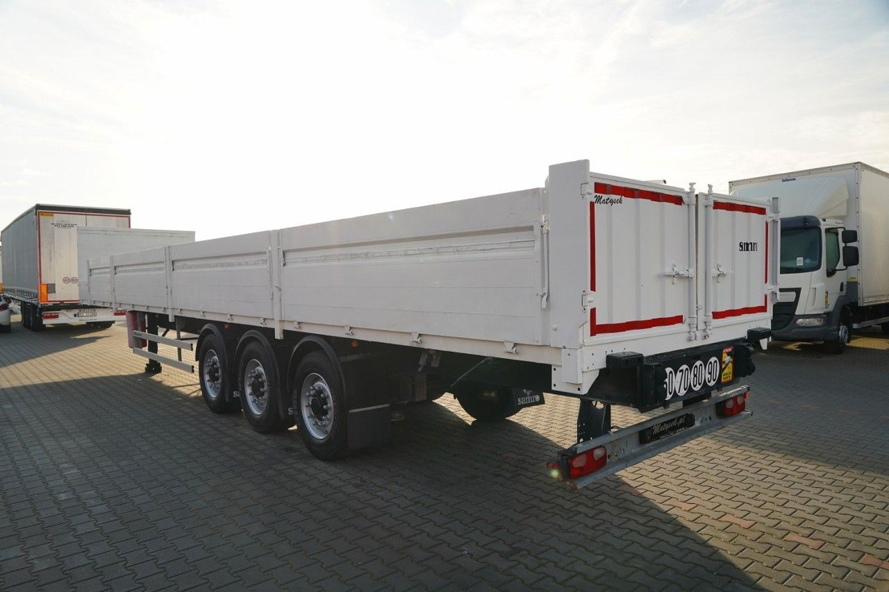 SAMRO NACZEPA / BURTOWA / RYFLOWANA PODŁOGA - Прицеп для спецтехники: фото 4 SAMRO NACZEPA / BURTOWA / RYFLOWANA PODŁOGA - Прицеп для спецтехники: фото 4