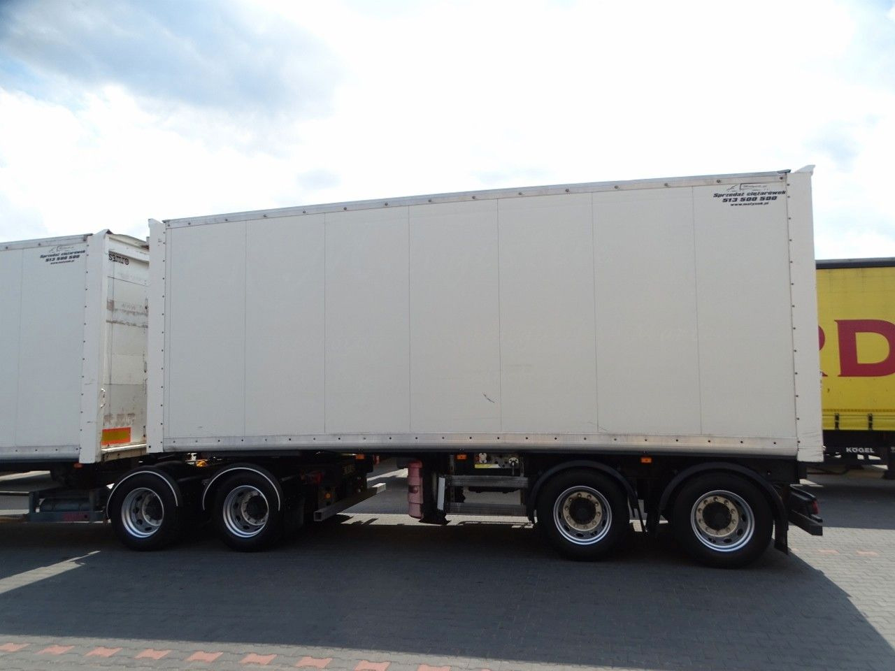 Samro JUMBO VEHICULAR BOX- 7,3 M + 7,3 M/KOFFER TANDEM - Полуприцеп-фургон: фото 4 Samro JUMBO VEHICULAR BOX- 7,3 M + 7,3 M/KOFFER TANDEM - Полуприцеп-фургон: фото 4