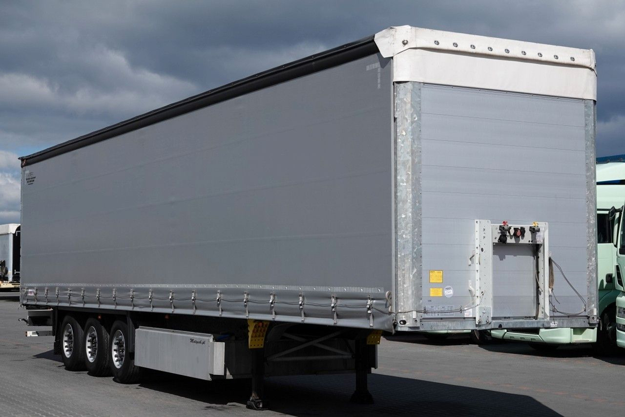 Schmitz Cargobull FIRANKA / STANDARD / OŚ PODNOSZONA / KOSZ NA PAL - Тентованный полуприцеп: фото 1 Schmitz Cargobull FIRANKA / STANDARD / OŚ PODNOSZONA / KOSZ NA PAL - Тентованный полуприцеп: фото 1