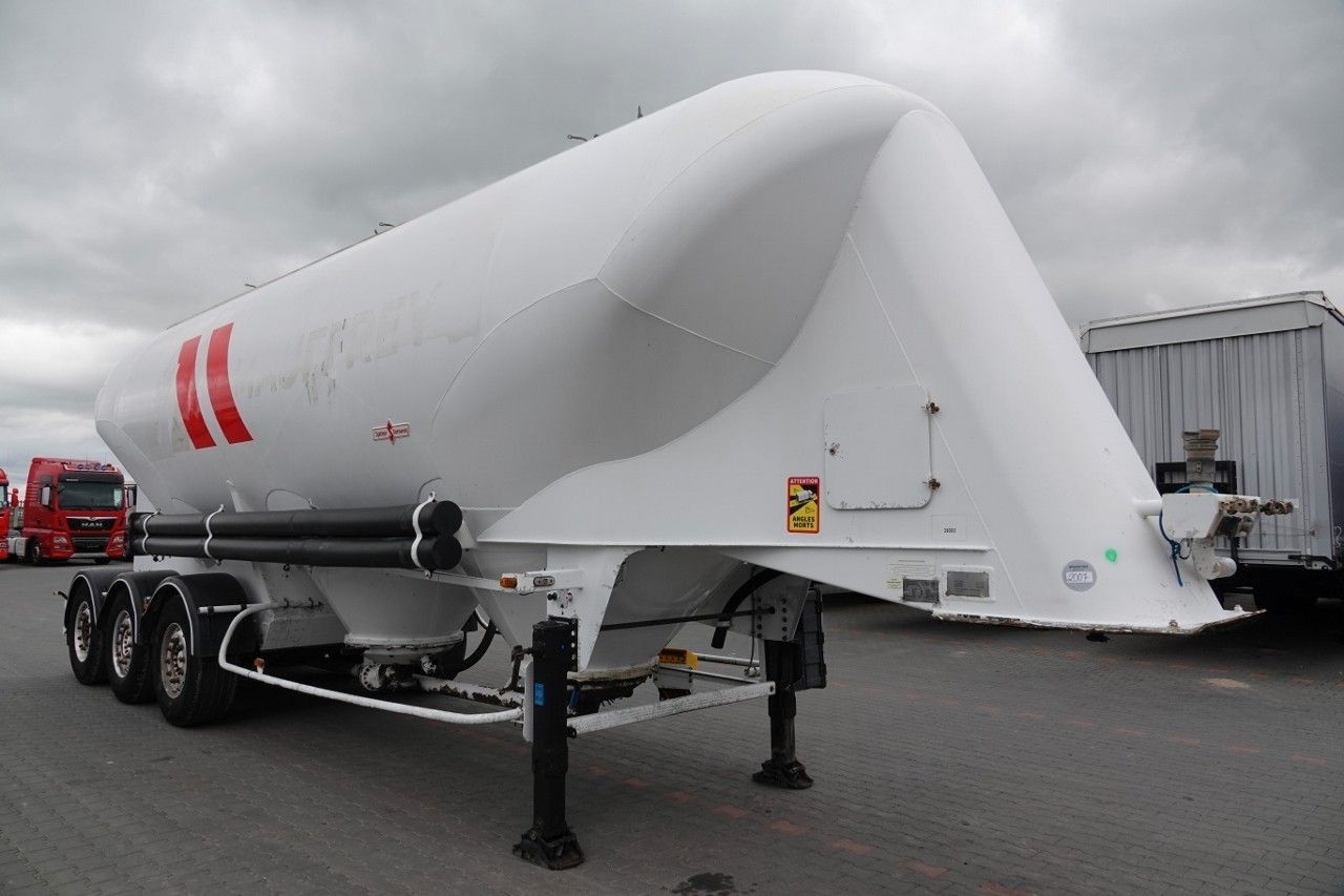 Полуприцеп цистерна для сыпучих грузов Spitzer CEMENTONACZEPA / 43 000 L / SILOS / 3 KOMORY / O: фото 8