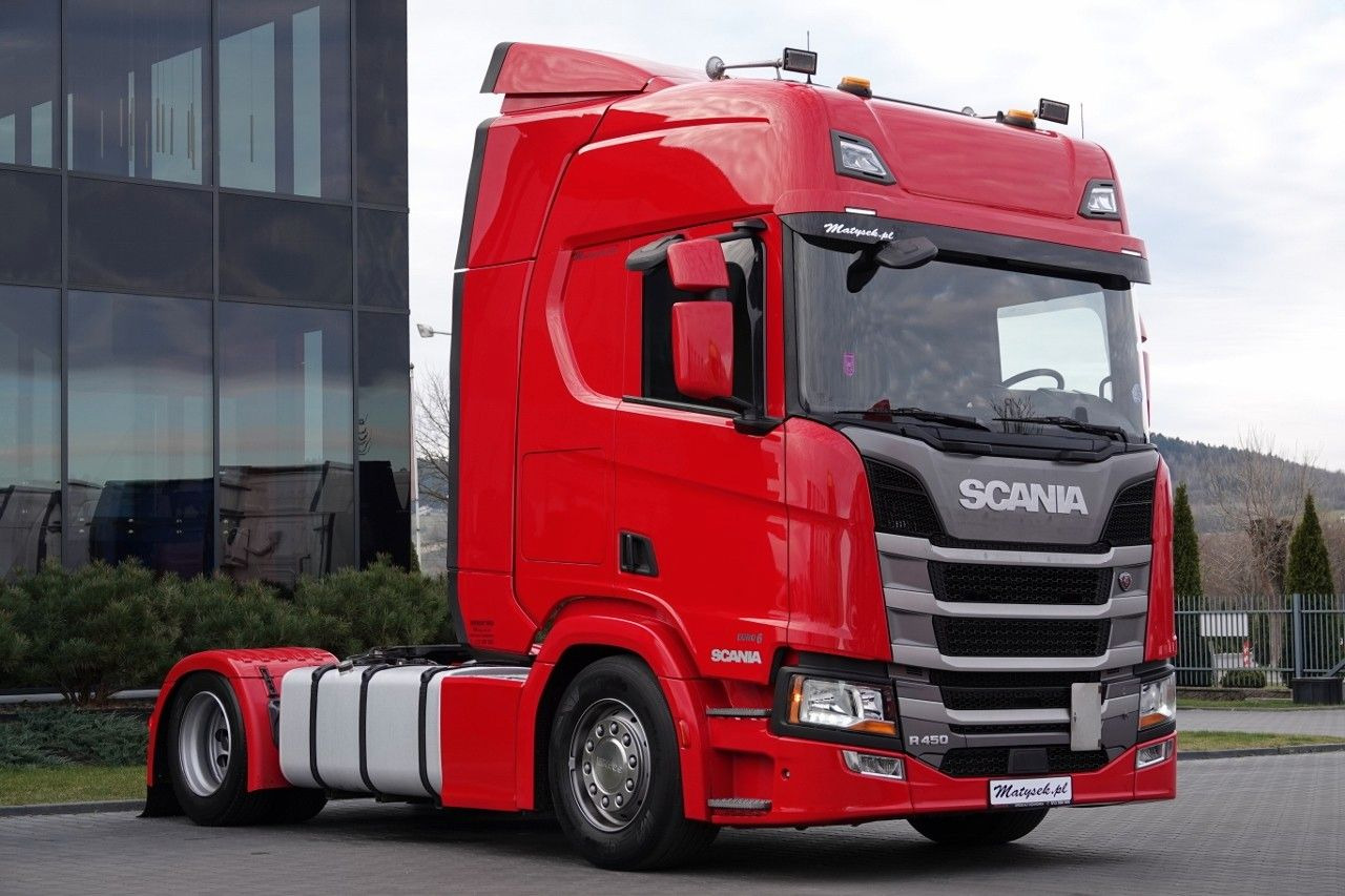 Scania R 450 / LOWDECK / MEGA / 2020 / PO ZŁOTYM KONTRA - Тягач: фото 1 Scania R 450 / LOWDECK / MEGA / 2020 / PO ZŁOTYM KONTRA - Тягач: фото 1
