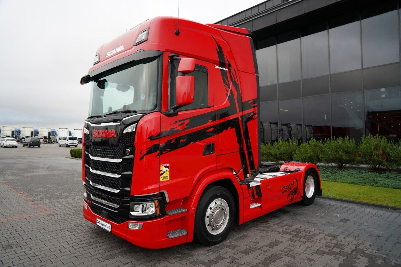 Scania S 500 / RETARDER / I-PARK COOL / ALUFELGI / PO - Тягач: фото 5 Scania S 500 / RETARDER / I-PARK COOL / ALUFELGI / PO - Тягач: фото 5