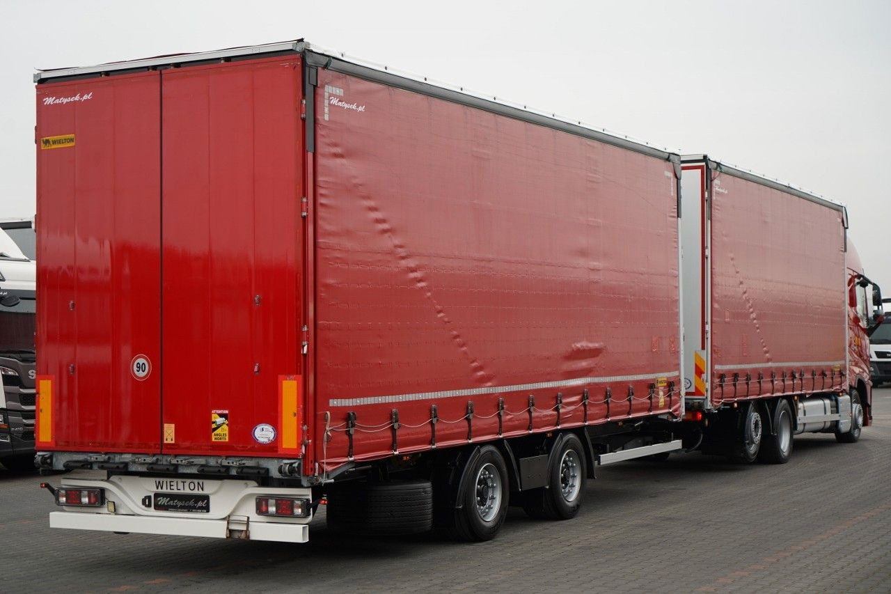 Volvo FH 460 / ZESTAW TANDEM / 120 M3 / PRZEJAZDOWY / - Тентованный грузовик: фото 4 Volvo FH 460 / ZESTAW TANDEM / 120 M3 / PRZEJAZDOWY / - Тентованный грузовик: фото 4