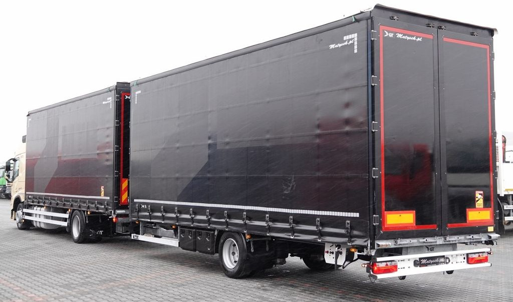 Volvo FM 380 / ZESTAW TANDEM / 120 M3 / PRZEJAZDOWY / - Тентованный грузовик: фото 2 Volvo FM 380 / ZESTAW TANDEM / 120 M3 / PRZEJAZDOWY / - Тентованный грузовик: фото 2