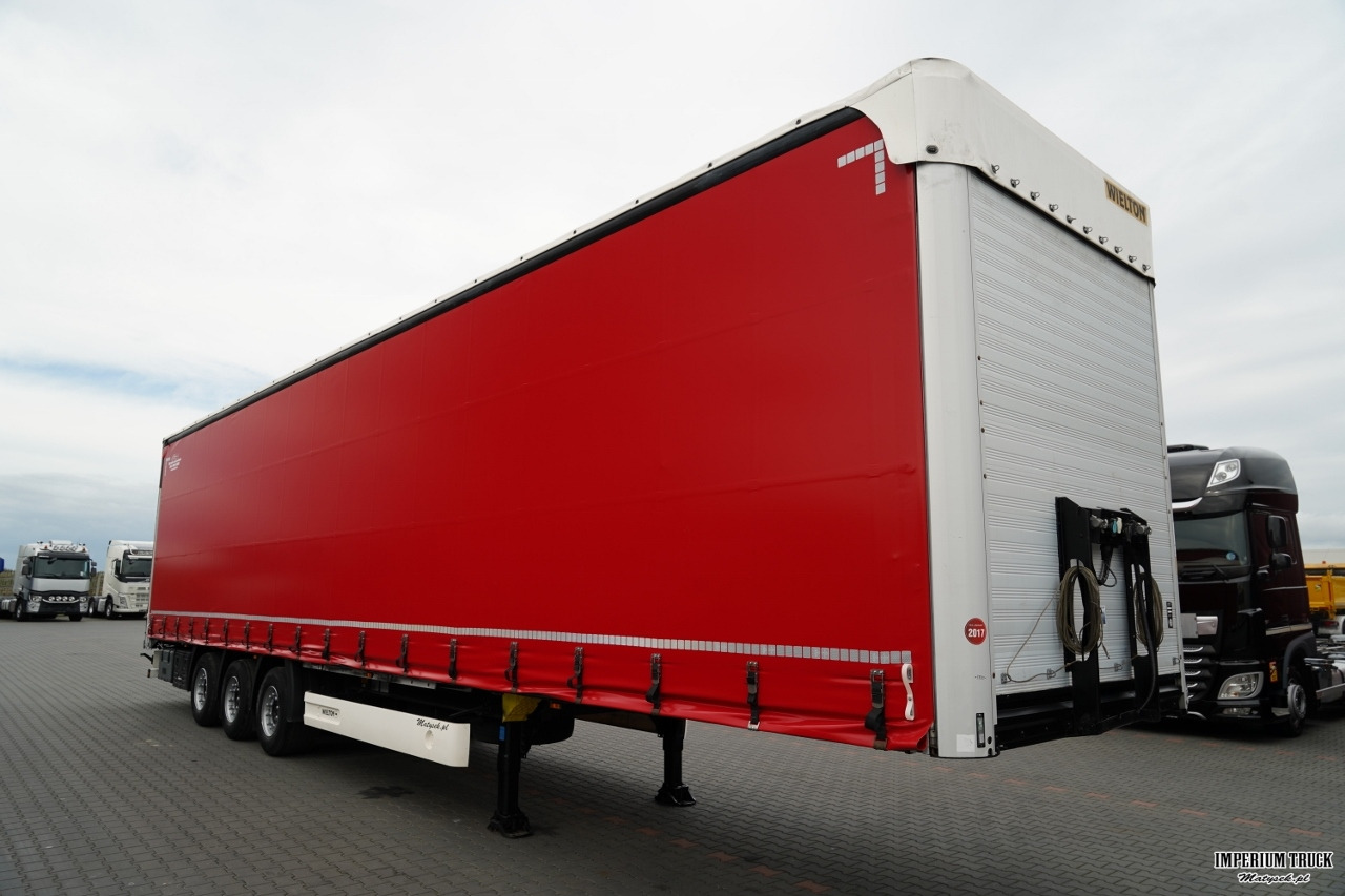 WIELTON FIRANKA MEGA / LOWDECK / OŚ PODNOSZONA / OSIE SAF - Тентованный полуприцеп: фото 2 WIELTON FIRANKA MEGA / LOWDECK / OŚ PODNOSZONA / OSIE SAF - Тентованный полуприцеп: фото 2