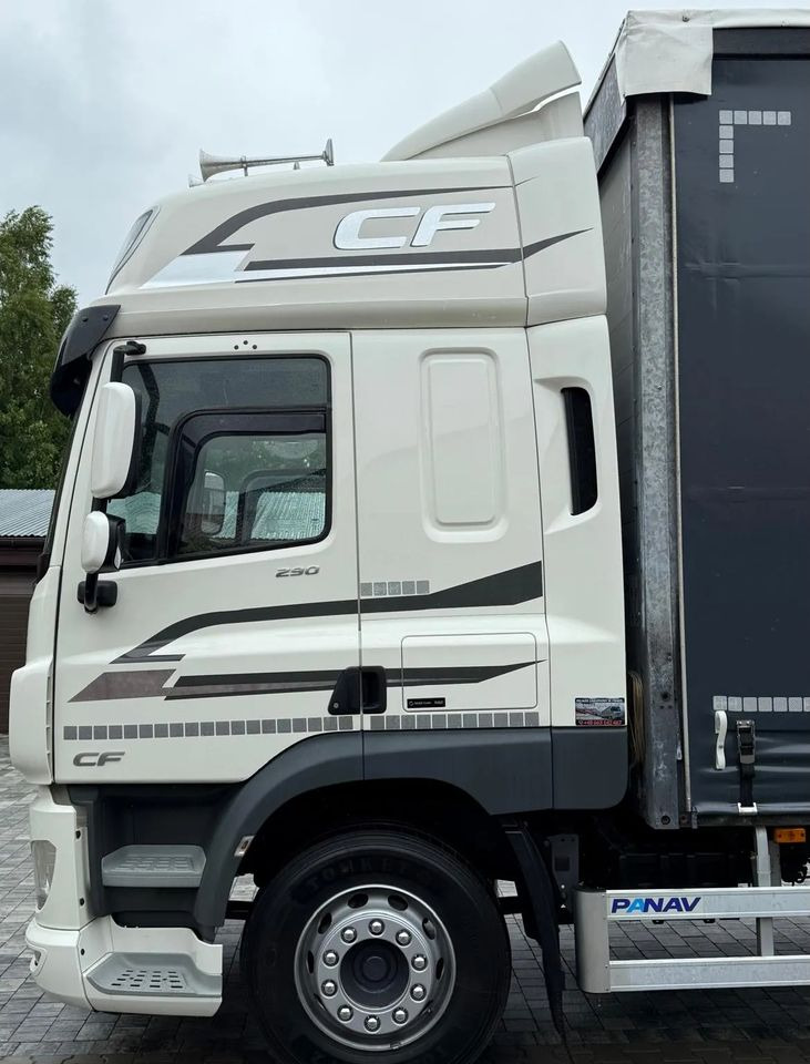 Тентованный грузовик DAF CF290/CF320/FIRANKA/WINDA/E6/JEDEN WŁAŚCICIEL/SPROWADZONY/22PALETY/2019/PODNOSZONY DACH/ JAK NOWY: фото 14
