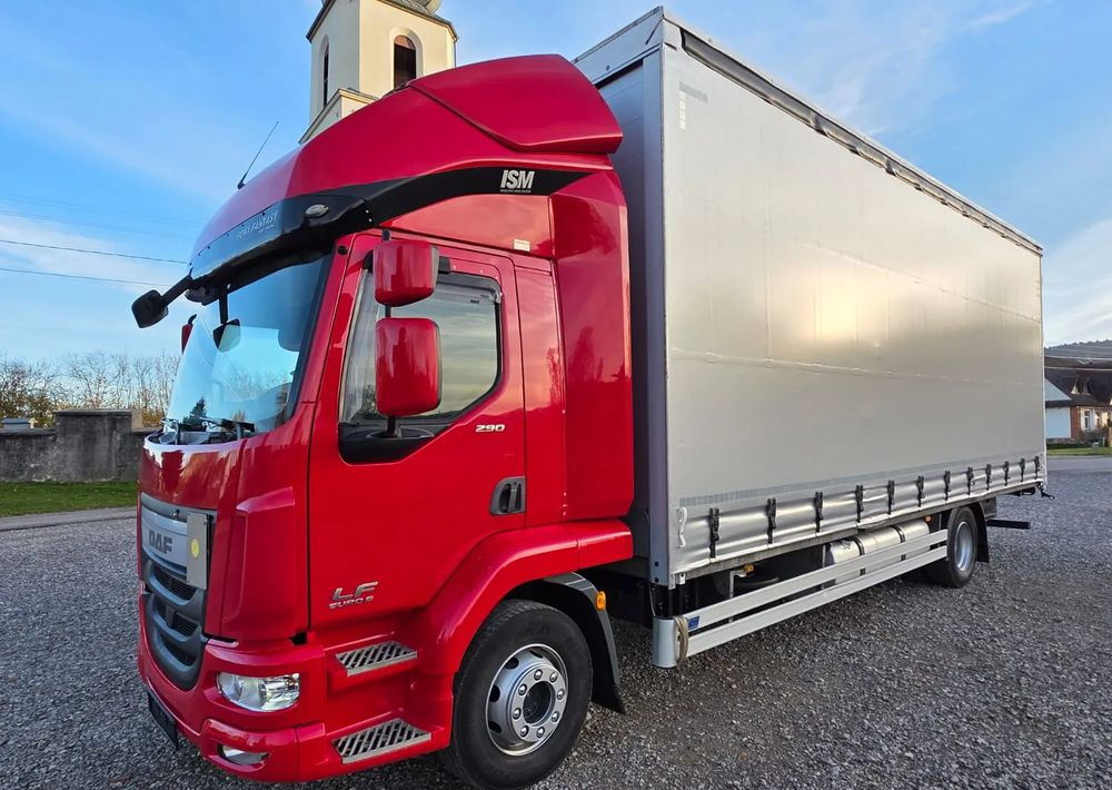 DAF LF 290 / WINDA / 16TON DMC / 3M WYSOKOŚĆ / JUMBO / FIRANKA / SYPIALKA / AUTOMAT / JEDEN WŁAŚCICIE / EURO 6 / 2017/ SPROWADZONY / 19 PALET / DUŻA ŁADOWNOŚĆ / - Тентованный грузовик: фото 2 DAF LF 290 / WINDA / 16TON DMC / 3M WYSOKOŚĆ / JUMBO / FIRANKA / SYPIALKA / AUTOMAT / JEDEN WŁAŚCICIE / EURO 6 / 2017/ SPROWADZONY / 19 PALET / DUŻA ŁADOWNOŚĆ / - Тентованный грузовик: фото 2