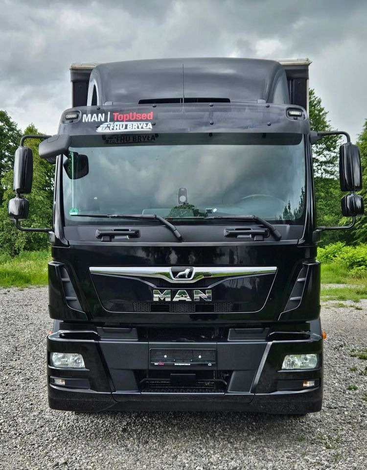 MAN TGM 12.290 / 15.290 / E6/ FIRANKA /BOCZNE DRZWI / BURTO-FIRANKA / 18PALET / WINDA / NISKI PRZEBIEG / 2018/ CAŁY NA PODUSZKACH / SERWISOWANY - Тентованный грузовик: фото 3 MAN TGM 12.290 / 15.290 / E6/ FIRANKA /BOCZNE DRZWI / BURTO-FIRANKA / 18PALET / WINDA / NISKI PRZEBIEG / 2018/ CAŁY NA PODUSZKACH / SERWISOWANY - Тентованный грузовик: фото 3