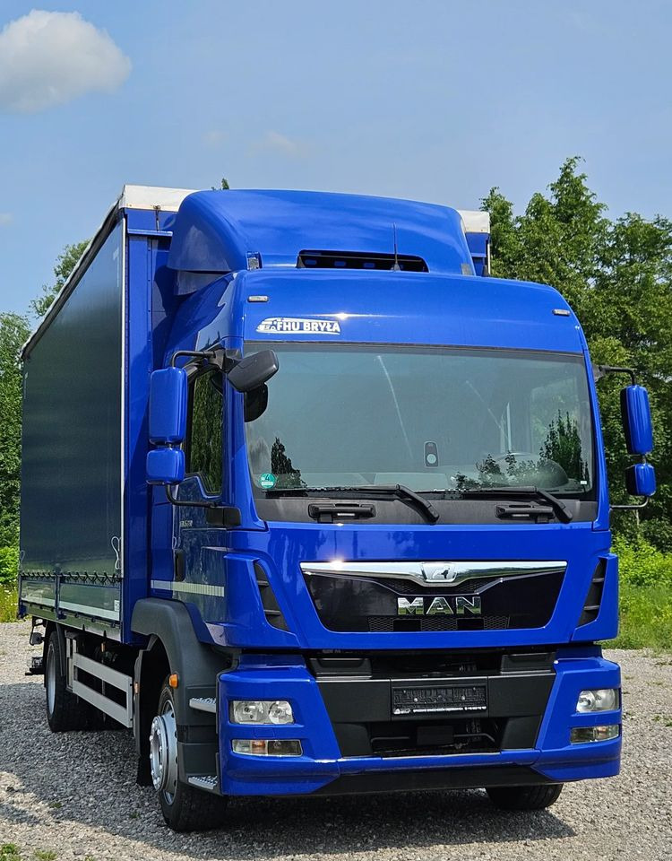 MAN TGM 18.340/15.340/E6/WINDA/NISKI PRZEBIEG/FIRANKA/BURTO-FIRANKA/18PALET/WINDA/NISKI PRZEBIEG/2016/SERWISOWANY - Тентованный грузовик: фото 2 MAN TGM 18.340/15.340/E6/WINDA/NISKI PRZEBIEG/FIRANKA/BURTO-FIRANKA/18PALET/WINDA/NISKI PRZEBIEG/2016/SERWISOWANY - Тентованный грузовик: фото 2