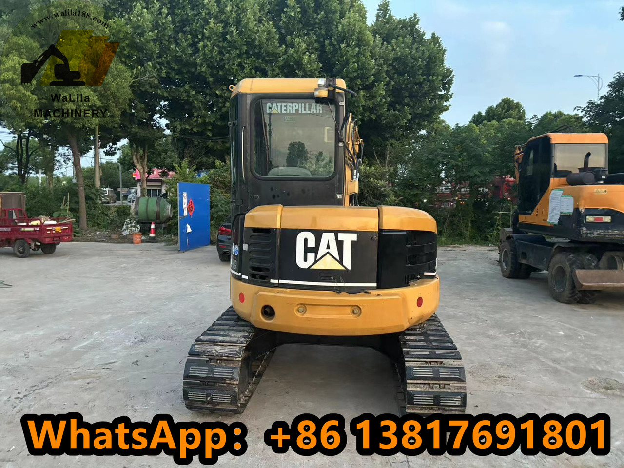Мини-экскаватор CAT 304 CR Caterpillar 304CCR imported excavator [ Nice]: фото 10