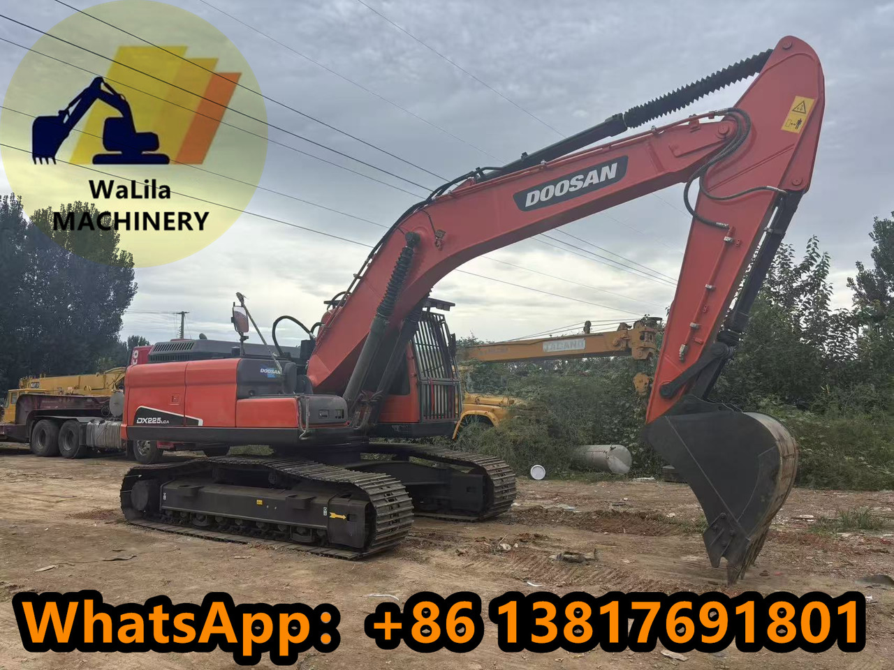 DOOSAN DX225 - Гусеничный экскаватор: фото 1 DOOSAN DX225 - Гусеничный экскаватор: фото 1