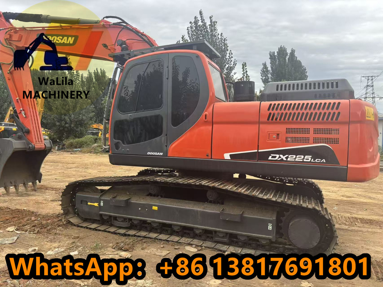 DOOSAN DX225 - Гусеничный экскаватор: фото 3 DOOSAN DX225 - Гусеничный экскаватор: фото 3