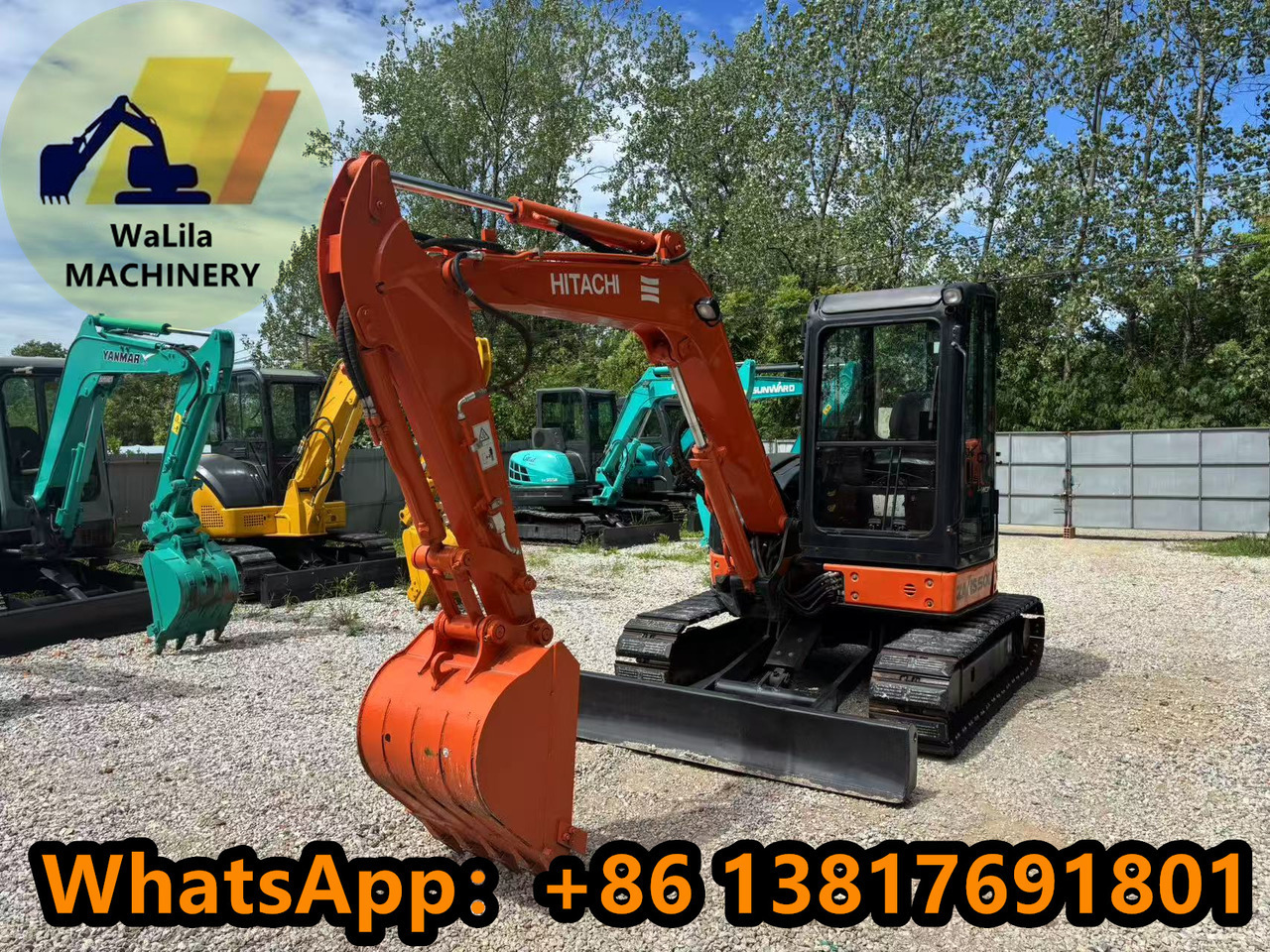 HITACHI ZX50 - Мини-экскаватор: фото 2 HITACHI ZX50 - Мини-экскаватор: фото 2